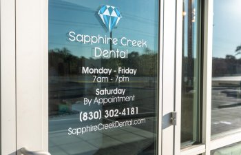 front door of Sapphire Creek Dental